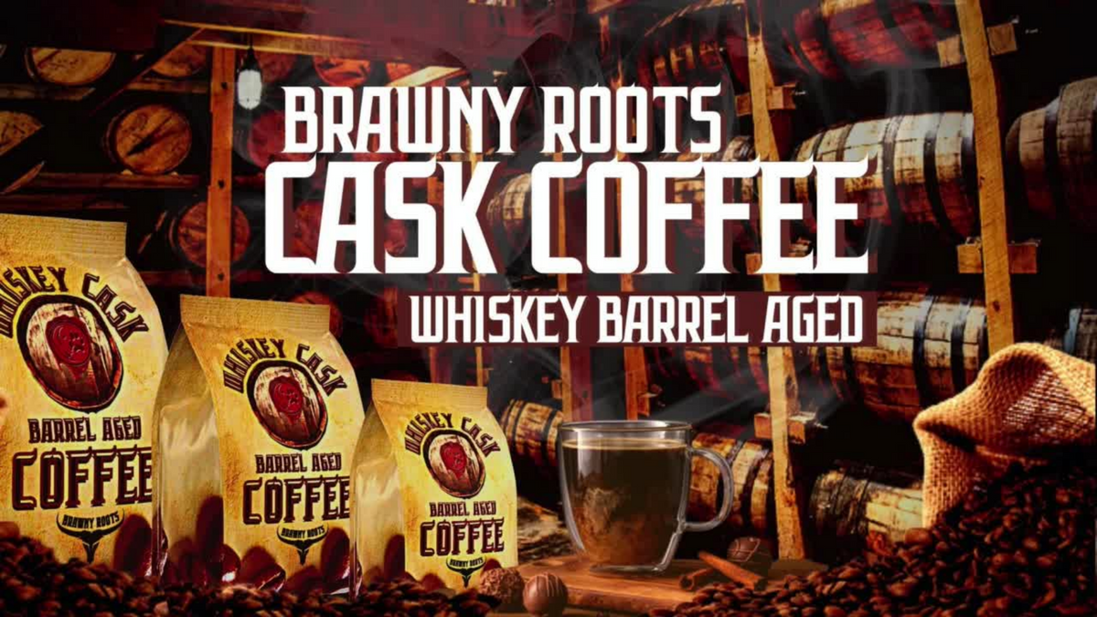 Brawny Roots™, Grateful Whiskey Mornings, Hoodie