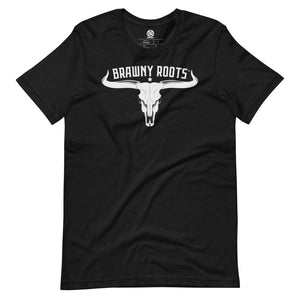 Open image in slideshow, Brawny Roots™ | Bull Skull T-Shirt | Super Soft | Unisex
