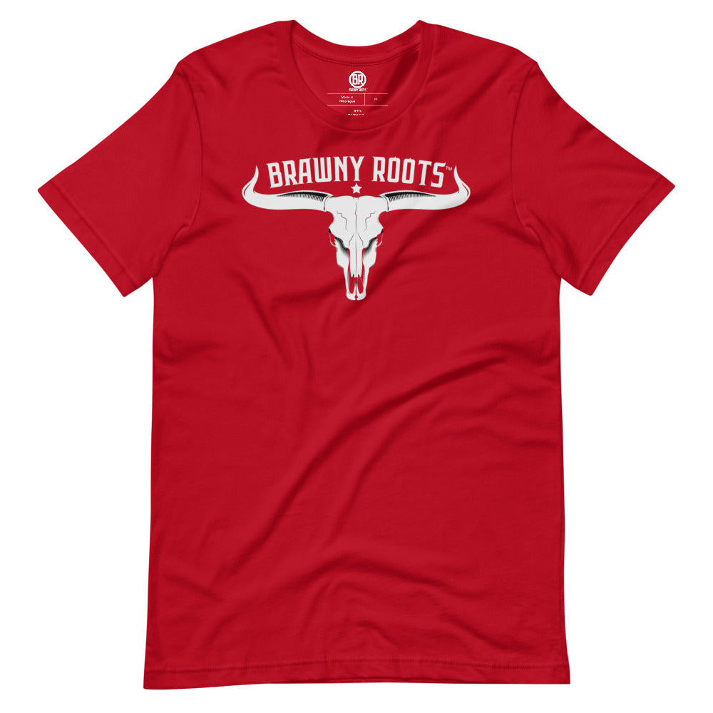 Brawny Roots™ | Bull Skull T-Shirt | Super Soft | Unisex – BrawnyRoots